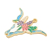 Alloy Enamel Pendants FIND-Z049-02B-02G-2