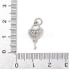 Brass Micro Pave Cubic Zirconia Charms KK-G544-13P-3