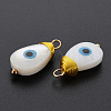 Freshwater Shell Pendants SHEL-S276-141-4
