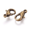 Zinc Alloy Lobster Claw Clasps E103-M-3