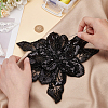 1Pc 3D Flower Lace Appliques DIY-MA0005-03B-3