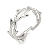 Non-Tarnish 304 Stainless Steel Open Cuff Rings RJEW-K245-92P-1