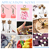720Pcs 12 Style Spray Painted Iron Screw Eye Pin Peg Bails IFIN-PH0005-16B-6