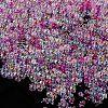 AB-Color Plated DIY 3D Nail Art Decoration Mini Glass Beads EGLA-TAC0001-02G-1