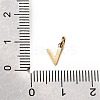304 Stainless Steel Charms SA-CBABF3F-01G-V-3