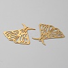 Hollow Brass Pendants KK-CJC0009-02C-02-2