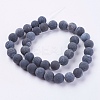 Natural Weathered Agate Beads Strands X-G-G589-10mm-07-2