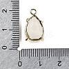 Natural Quartz Crystal Faceted Pendants G-M431-16G-04-3