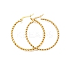201 Stainless Steel Hoop Earrings LS-EJEW-Q026-13G-A-2