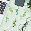16Pcs 8 Style Plastic Mobile Dustproof Plugs HJEW-DR00281-4