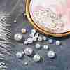 About 1173pcs ABS Plastic Imitation Pearl Beads KY-CJ0001-96-5