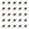 30Pcs 304 Stainless Steel Rhinestone Links Connectors STAS-UN0058-64-1