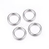 304 Stainless Steel Open Jump Rings X-STAS-F174-14P-1