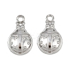 304 Stainless Steel Charms STAS-H242-01P-06-1