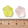 Frosted Transparent Acrylic Beads X-OACR-A032-31-3