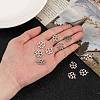 Tarnish Resistant 304 Stainless Steel Clover Charms Pendants X-STAS-M004-01-4