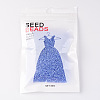 Cornflower Blue 11/0 FGB Grade A Round Glass Seed Beads X-SEED-Q011-F513-3