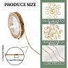 DIY 304 Stainless Steel Figaro Chain Necklaces Bracelet Making Kit DIY-TA0009-98-3