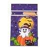 50Pcs Rectangle Halloween Candy Plastic Bags ABAG-U001-01D-3
