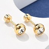 304 Stainless Steel Earlobe Plugs STAS-I113-25G-2
