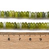 Natural Xiuyan Jade Beads Strands G-L624-H05-6x2mm-5