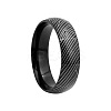 Stripe Pattern 201 Stainless Steel Finger Rings FS-WG7658E-18-1