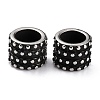 304 Stainless Steel European Beads STAS-B011-10AS-2