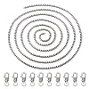 Yilisi DIY Chain Bracelet Necklace Making Kit STAS-YS0001-01-1