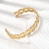 304 Stainless Steel Cuff Bracelets for Women BJEW-C136-01G-3