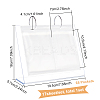 4 Inch Calendar-Style Tabletop Acrylic Photo Album ODIS-WH0002-54A-2