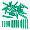 20Pcs Synthetic Turquoise Graduated Spike Beads G-TA0001-44-1