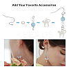 240Pcs 4 Style 316 Surgical Stainless Steel Earring Hooks STAS-NB0001-22-4