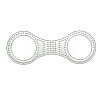 Carbon Steel Cutting Dies Stencils DIY-H110-17-1