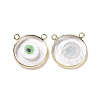 Handmade Lampwork Pendants LAMP-P057-04G-07-1