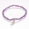 Glass Beads Stretch Bracelets BJEW-PH00854-2
