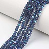 Electroplate Glass Beads Strands LS-EGLA-A044-T2mm-L12-1
