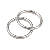 304 Stainless Steel Closed Jump Rings STAS-G393-06P-12-3