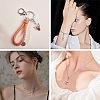 40Pcs 2 Styles Acrylic & Alloy Pendants FIND-SC0001-53-6