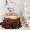 1Pc Suede Fabric Tassels Ribbon OCOR-GF0005-60A-04-4