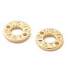 Brass Connector Charms KK-G516-25G-2