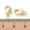 Rack Plating Brass Lobster Claw Clasps KK-F090-27G-02-3
