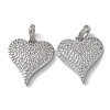 Rack Plating Clear Brass Micro Pave Cubic Zirconia Pendants KK-M254-09P-1