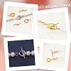 1Pc 925 Sterling Silver Toggle Clasps STER-BBC0007-51G-5