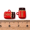 Baking Paint Alloy Pendants FIND-G097-05E-3