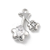Brass Micro Pave Cubic Zirconia Pendants LS-KK-D283-15P-1