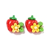 Christmas Theme Opaque Resin Decoden Cabochons CRES-B022-02A-1