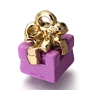 Zinc Alloy Enamel Jewelry Pendant Accessories ENAM-TAC0007-06C-1