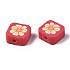 Handmade Polymer Clay Beads CLAY-N008-034D-3
