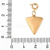 304 Stainless Steel Enamel Pendant Decorations STAS-D205-02A-G-3