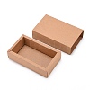 Kraft Paper Folding Box CON-WH0010-02D-A-2